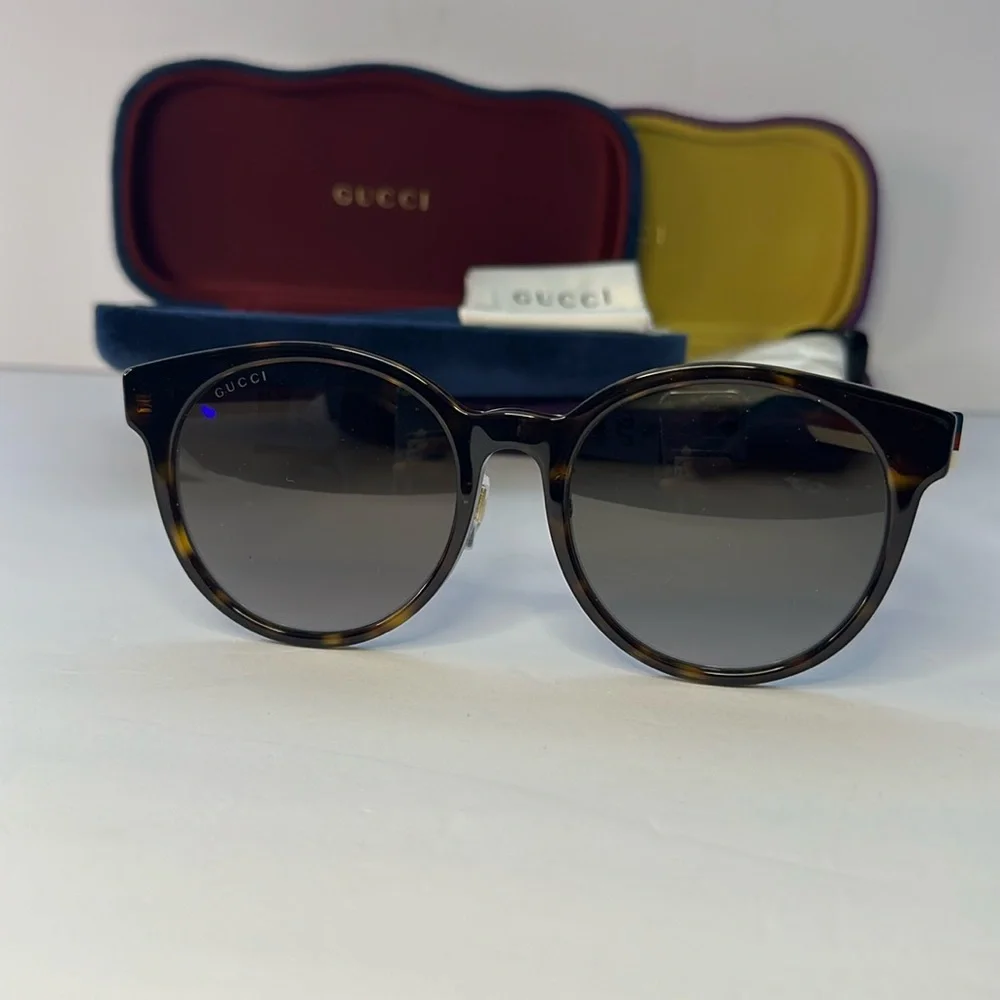 New Authentic Gucci GG0416SK00355 GG0416SK Ladies Sunglasses